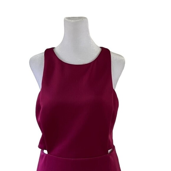 Sugar Lips Cut Out Raspberry Mini Dress Size Medium NWT - Picture 3 of 9